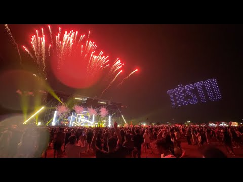 Watch Tiësto&#039;s Drone Show Intro at Veld Music Festival, Toronto