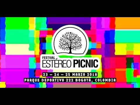 Line Up Oficial | Festival Estereo Picnic 2018
