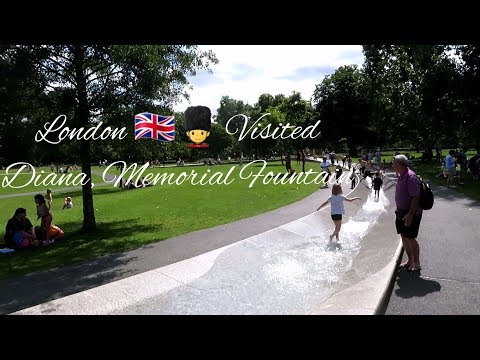 Tour of London - Diana Memorial Fountain