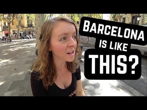 Things That SHOCKED US About BARCELONA