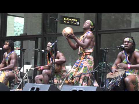 World Music Festival Chicago featuring the African Showboyz at Daley Plaza