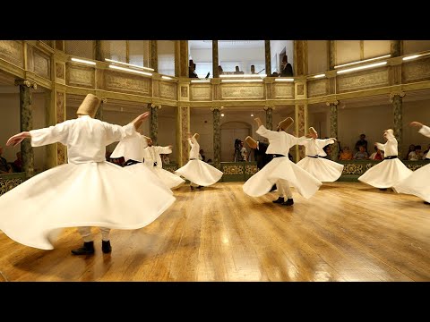 The Sufi Whirling Dervishes - Istanbul, Turkey