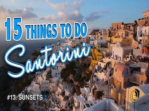 15 BEST THINGS TO DO IN SANTORINI ♥ Santorini Greece Travel Guide