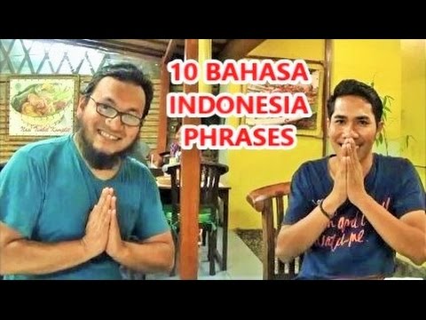 10 Bahasa Phrases 🇮🇩 you must Learn before visiting Indonesia