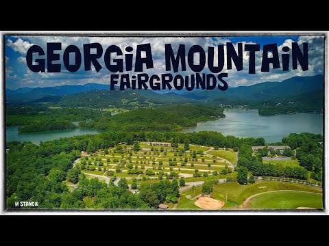 Georgia Mountain Fairgrounds 4K - Hiawassee, GA (DJI Mavic Pro Footage) Stunning Aerial Views