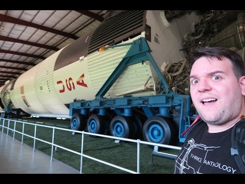 Visiting the Houston Space Center in Texas!