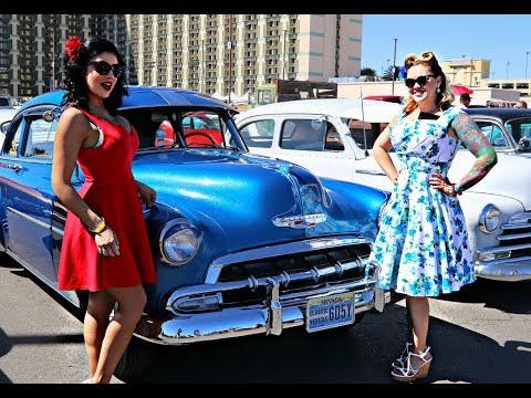 Viva Las Vegas Rockabilly Weekend 2018 EXTRAS, Classic Cars and Pin Ups and INTERVIEWS VLV 21