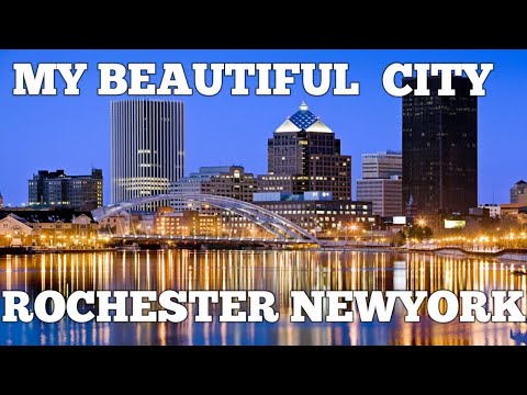 Beautiful Rochester New York US city/Downtown of Rochester New york