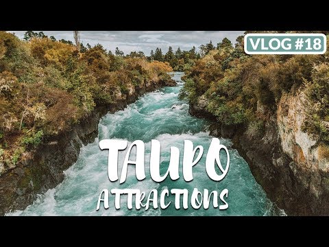 TAUPO ATTRACTIONS: HUKA FALLS, CRATERS OF THE MOON &amp; HOT SPRINGS /// THESTYLEJUNGLE VLOG #18