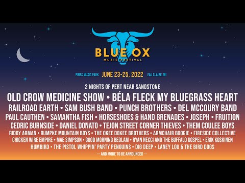 2022 Blue Ox Music Festival Lineup Release - Eau Claire, WI