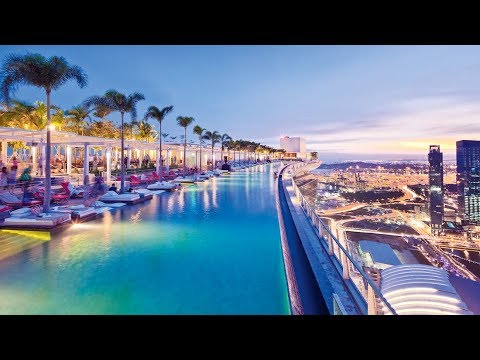 Marina Bay Sands Hotel Singapore: full tour (spectacular rooftop pool)