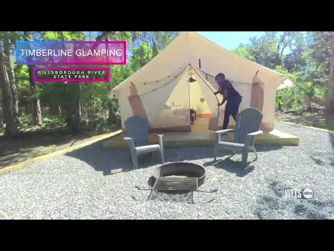 Timberline Glamping at Hillsborough River State Park