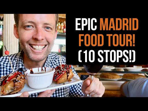 EPIC Madrid Food Tour (10 AMAZING stops)