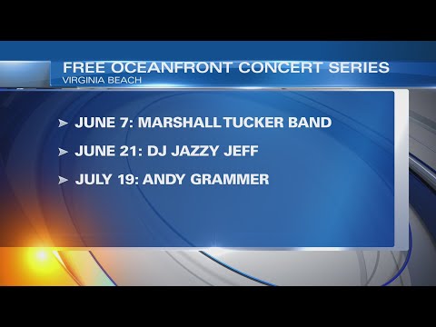 Virginia Beach Oceanfront Concert Series announces 2023 lineup