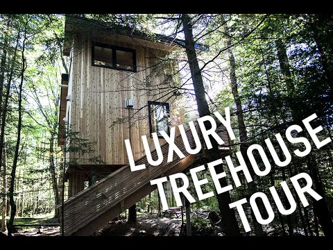 Tour of $300,000 Luxury Treehouse (The Baltic)
