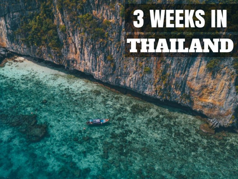 3 week thailand tour