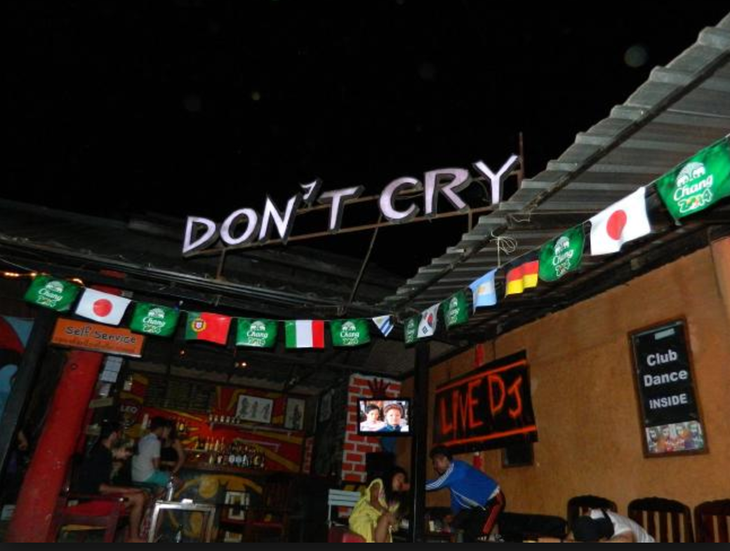 Don't Cry - Night in Pai things to do