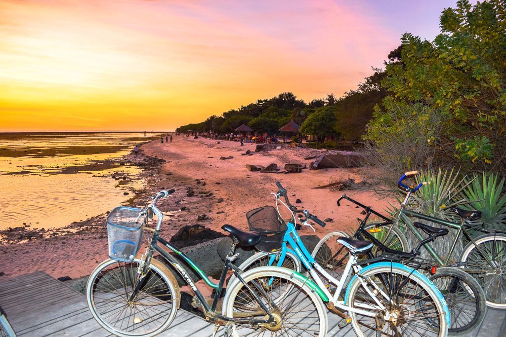 Bikes-Gili Trawangan tekemistä