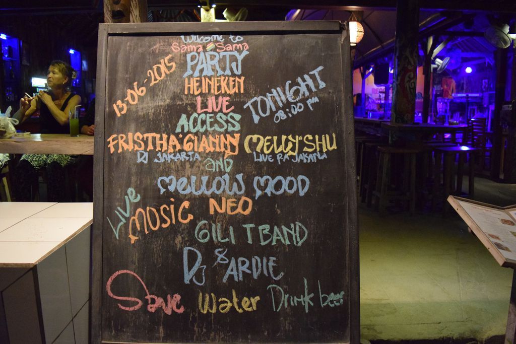 Sama Sama Reggae Bar - Gili Trawangan Cose da fare