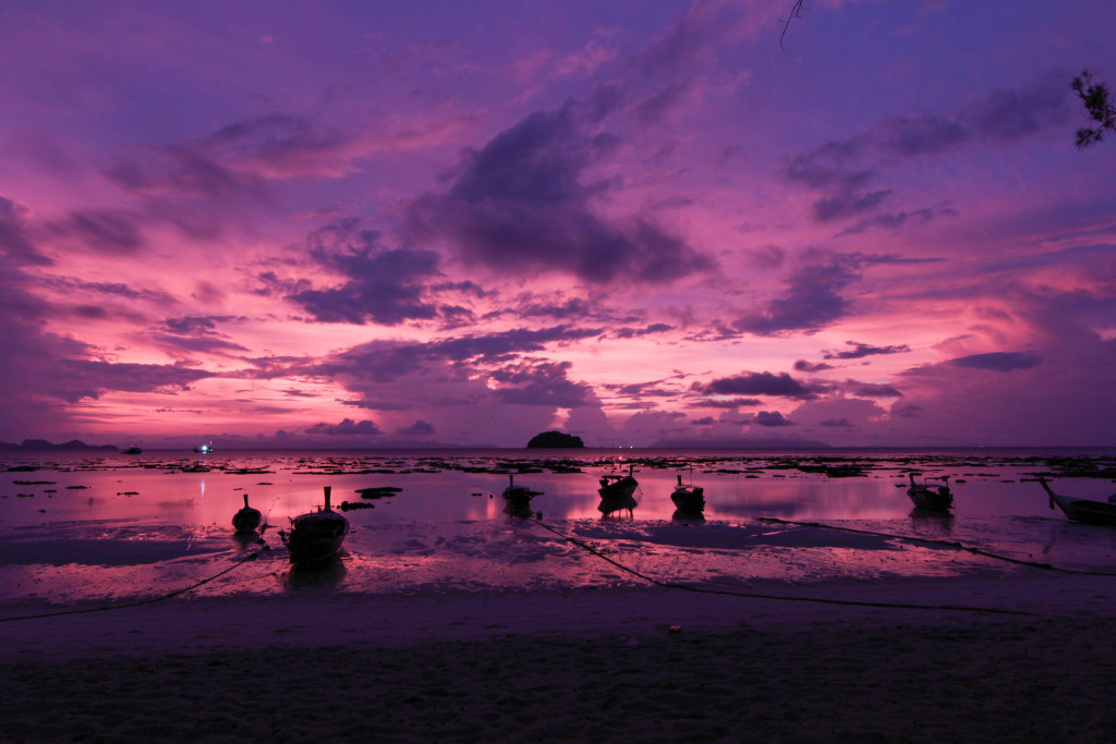 Sunrise on Koh Lipe. Photo credit