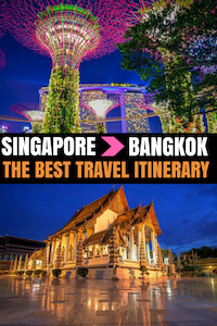 Singapore to Bangkok Itinerary