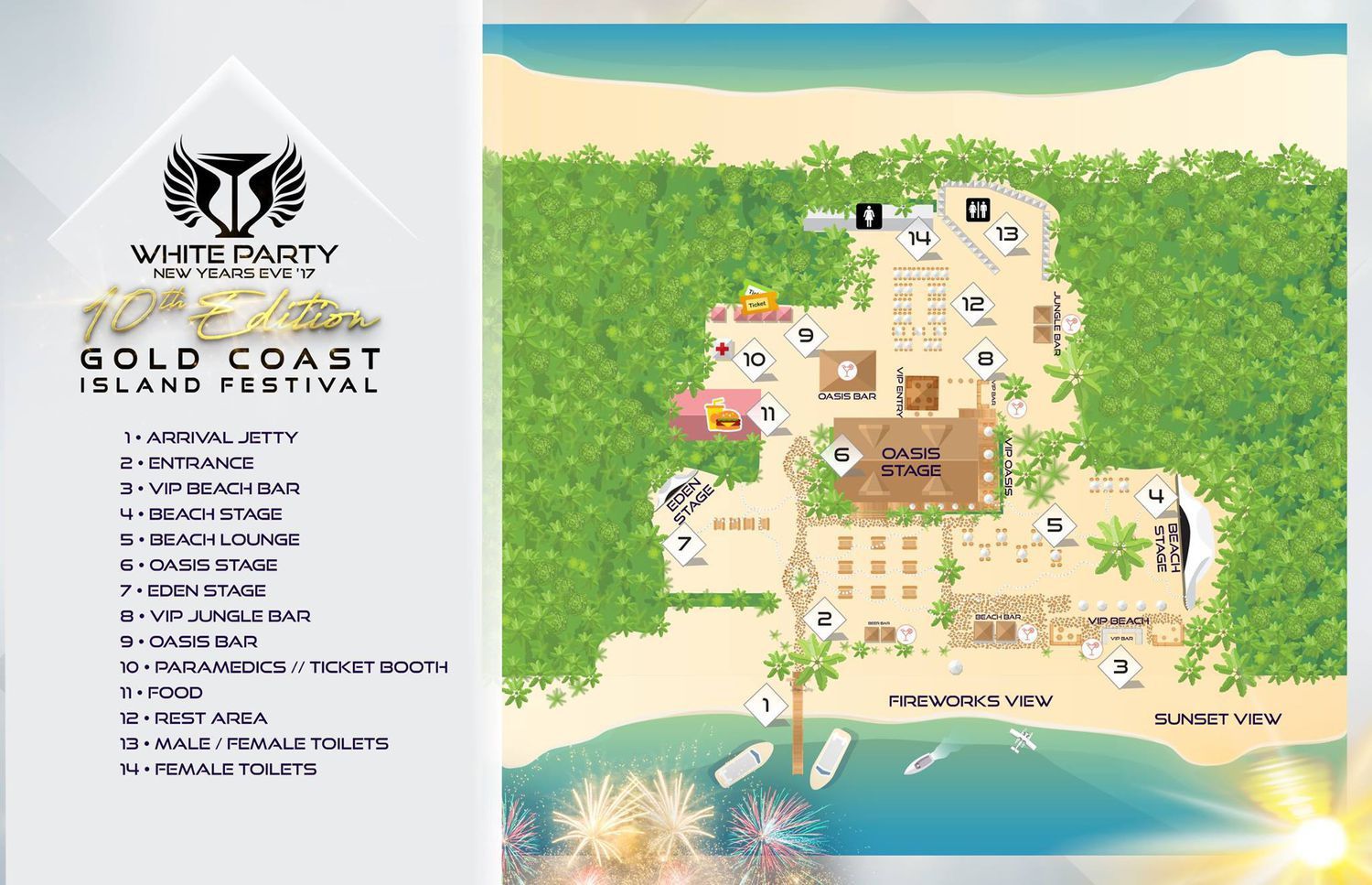 Gold Coast New Years Eve Festival 2019