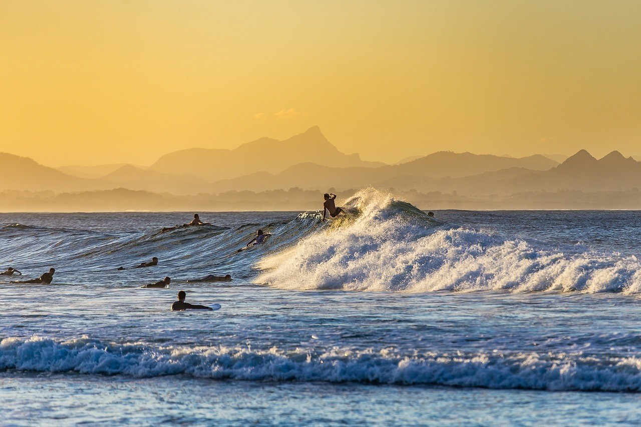 Byron Bay Surfers - Australia Greyhound Bus Pass