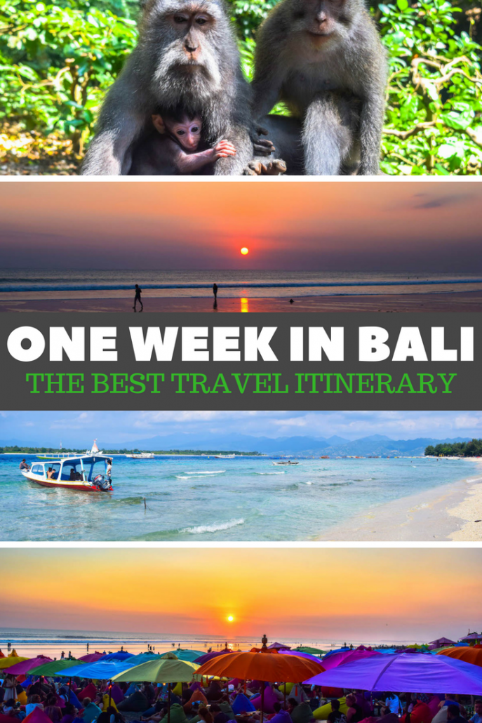 1 month bali trip