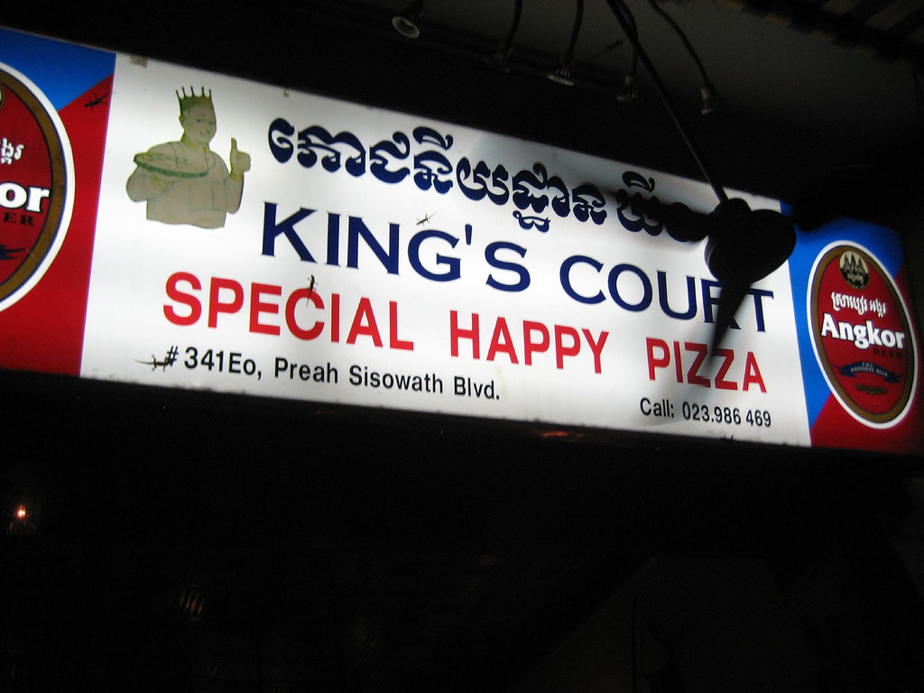 Happy Pizza in Cambodia