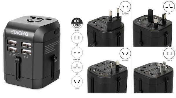 Universal Travel Adaptor - Best Gifts for Traveling Man