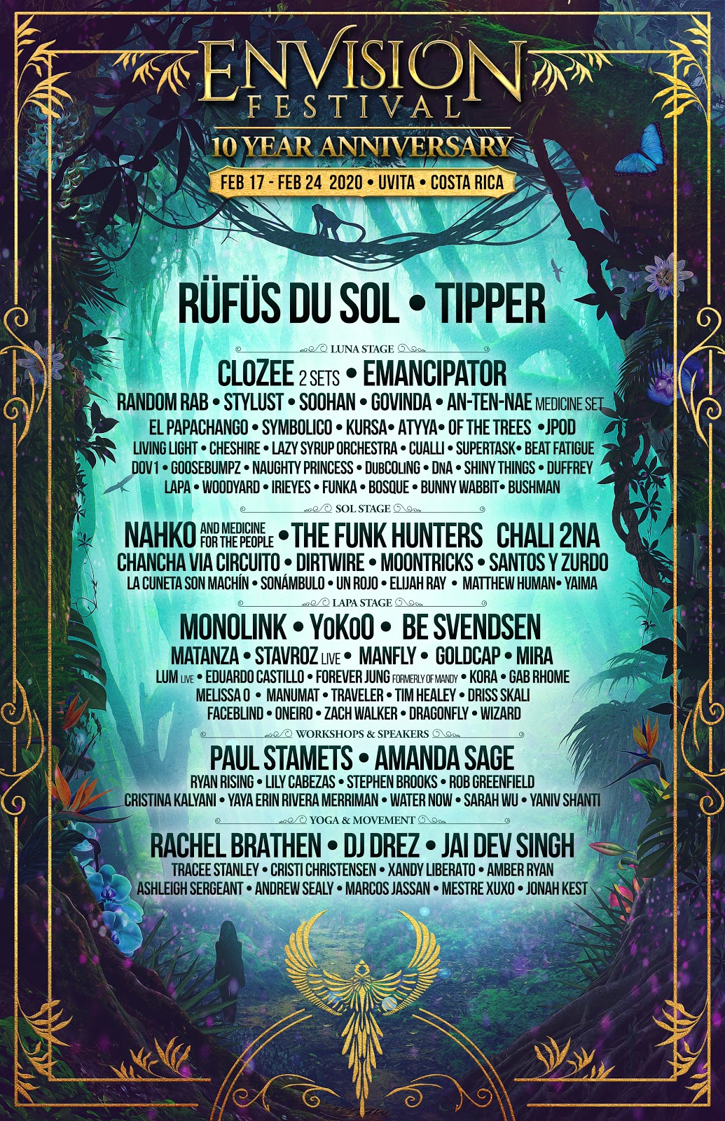 Envision Festival 2020 Line-Up