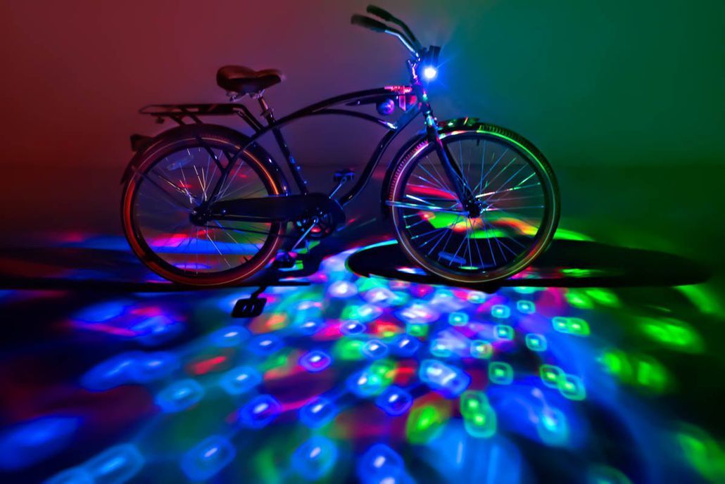 Burning Man Bike LED Accessories