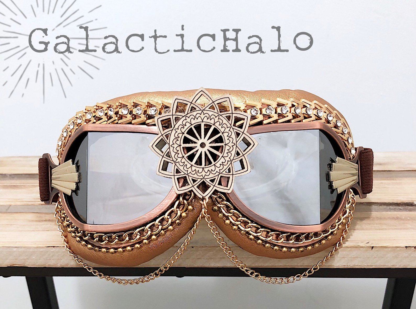 Customized Burning Man Goggles