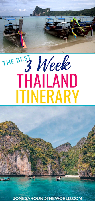 3 Weeks in Thailand Itinerary