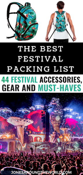 Festival Packing List