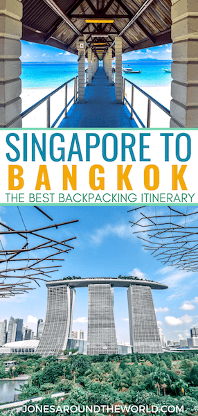 Singapore to Bangkok Travel Itinerary