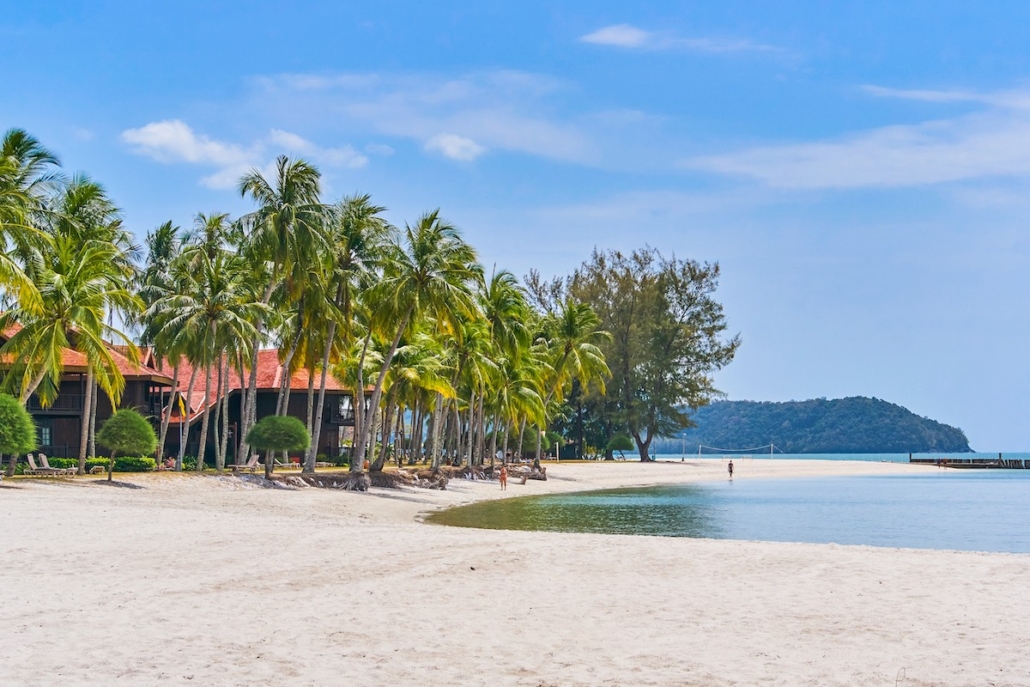 Cenang Beach in Langkawi island, Malaysia | One of the most popular beaches in Malaysia!