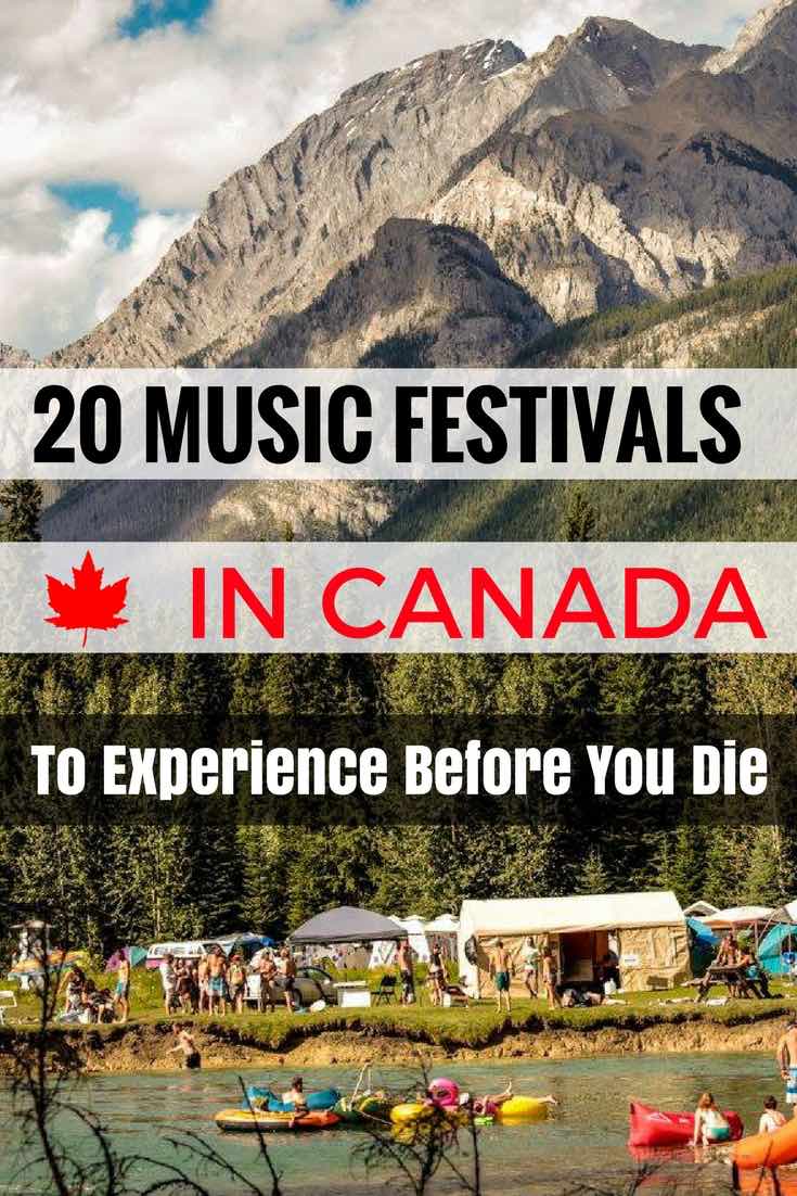Canada Music Festivals 2020