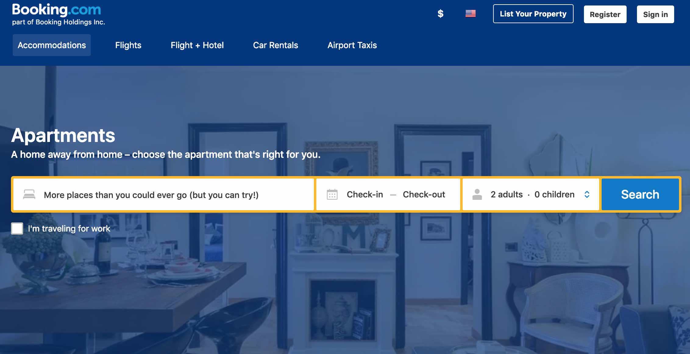Booking.com Apartments - Airbnb alternative