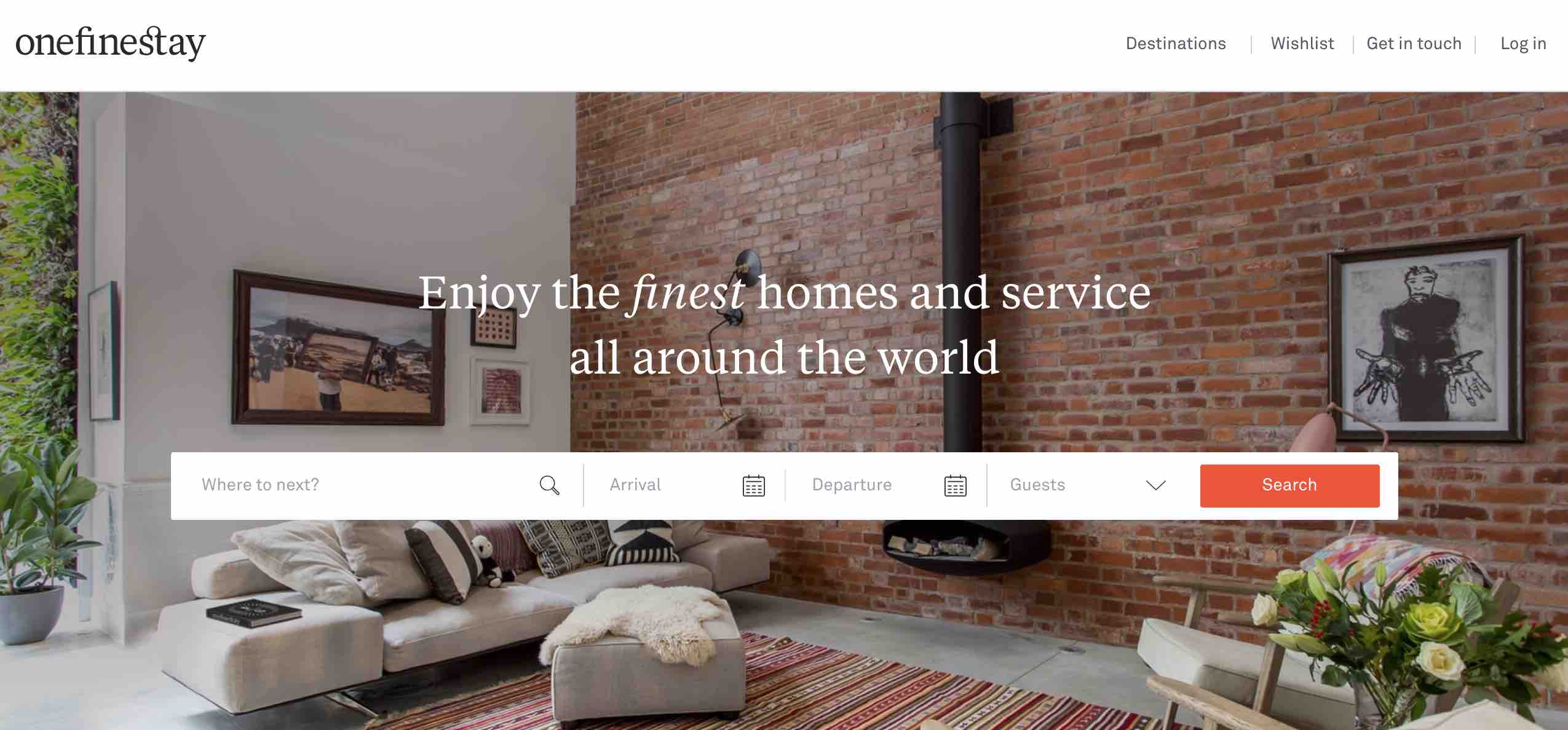OneFineStay - Rental Sites Similar to Airbnb