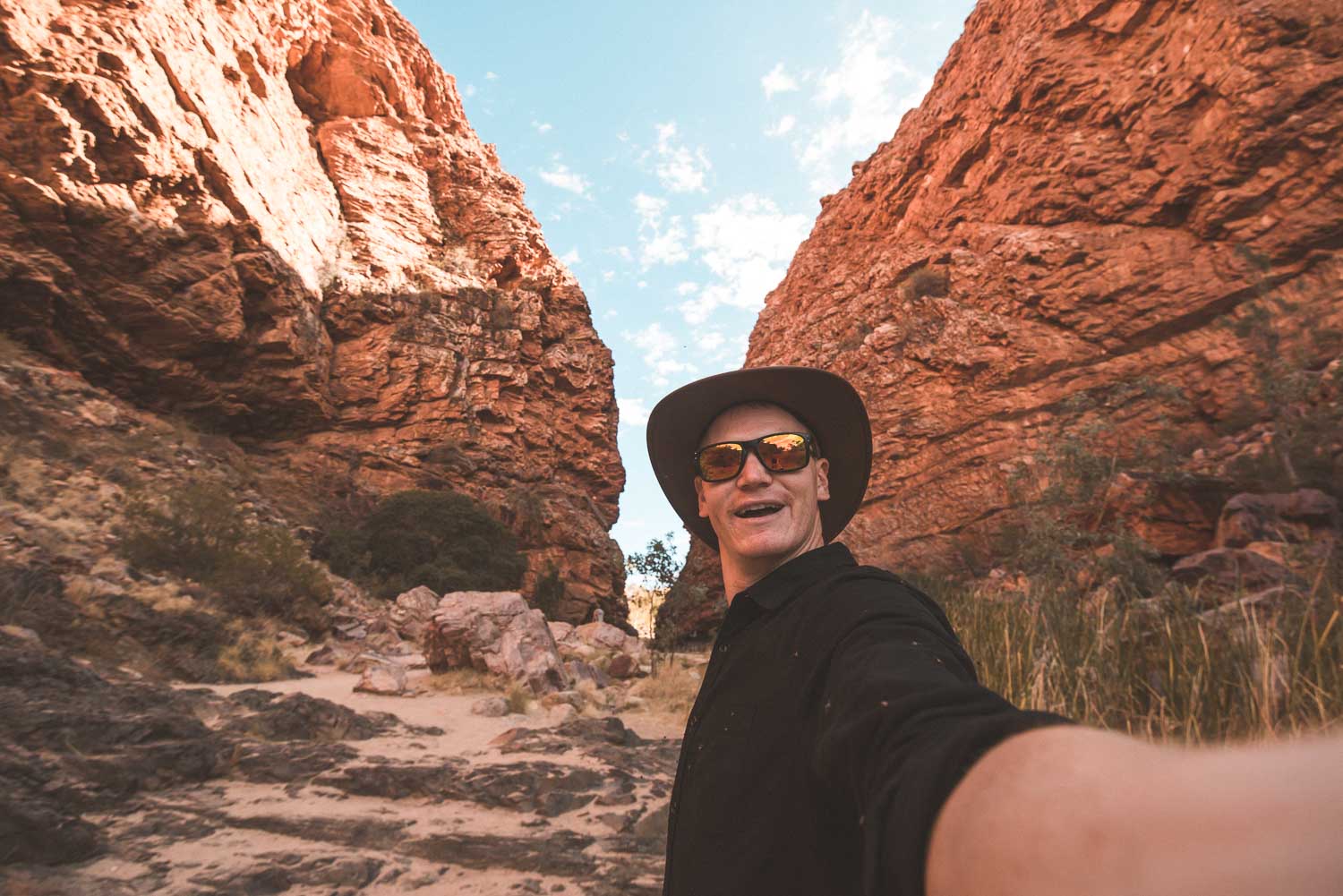 I had actually never heard of this National Park before visiting Alice Springs, and I was completely blown away from our one-day adventure out there.  This is the "Red Center", and the landscape and scenery really is something special!  I was obsessed with the windy Outback roads, the desert colors, and the picturesque swimming holes!    You absolutely can't visit Alice Springs without booking a full-day trip out to these spots.  You could also rent a car and do it yourself, just make sure you visit key spots like Simpsons Gap, Ormiston Gorge, and Ellery Creek Big Hole (pictured below).   From Alice Springs: West MacDonnell Ranges Day Trip | Experience the best of the West MacDonnell Ranges on this full-day trip from Alice Springs. Marvel at the fiery red walls of the mountains in the desert sun, visit gorges and waterfalls, spot local wildlife and learn from your expert guide.