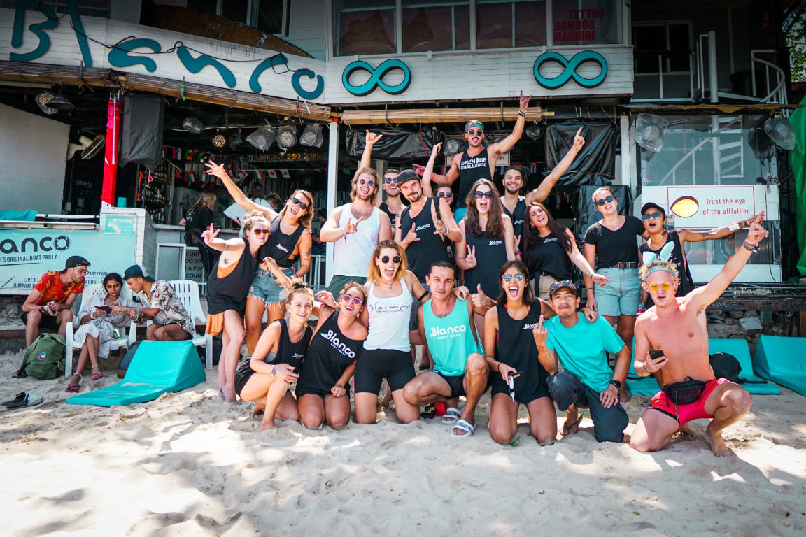 Blanco Beach Bar Hostel in Thailand