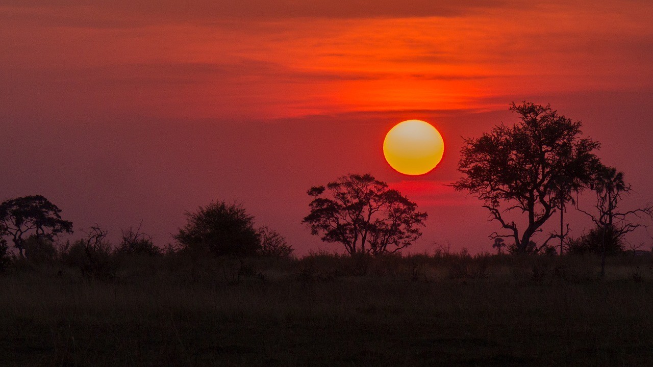 Botswana Sunset - Safe Countries in Africa