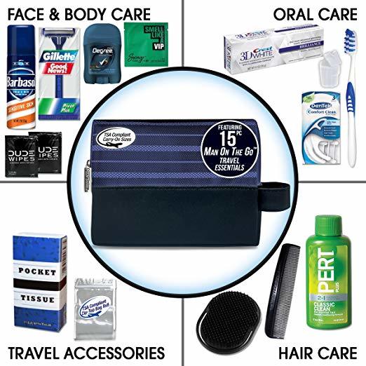 Mens Travel Kit - Gift Ideas 2019