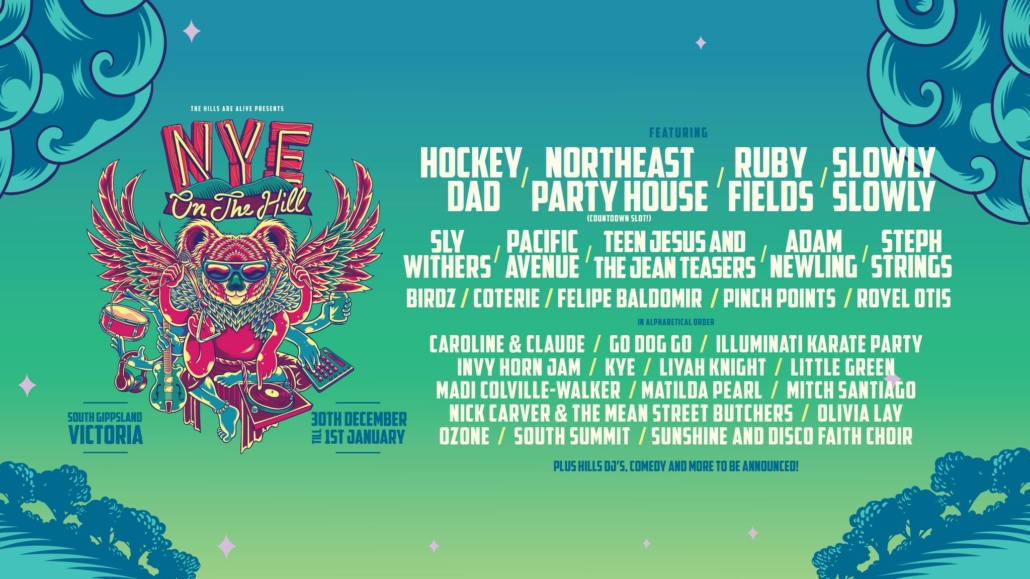 NYE On The Hill Festival Melbourne