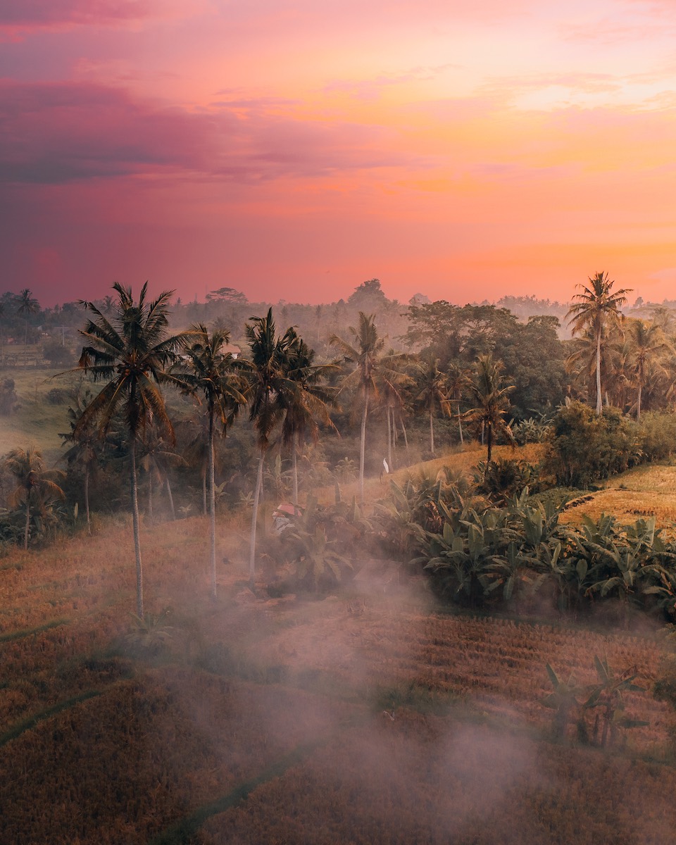 Ubud Bali Sunset