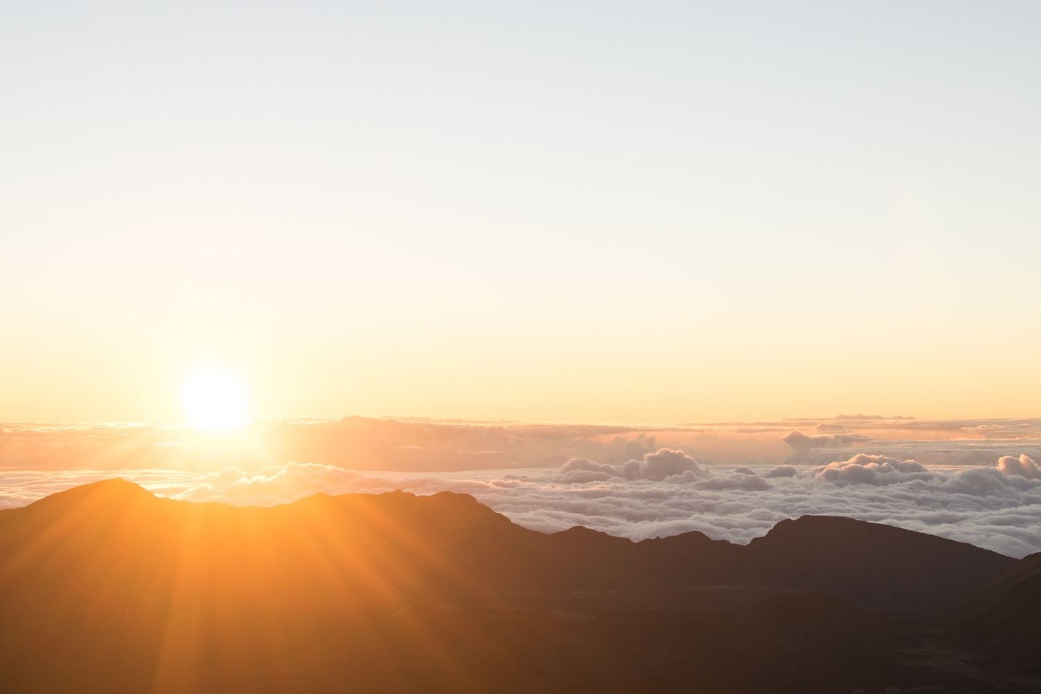 Haleakala National Park - Maui Sunrise