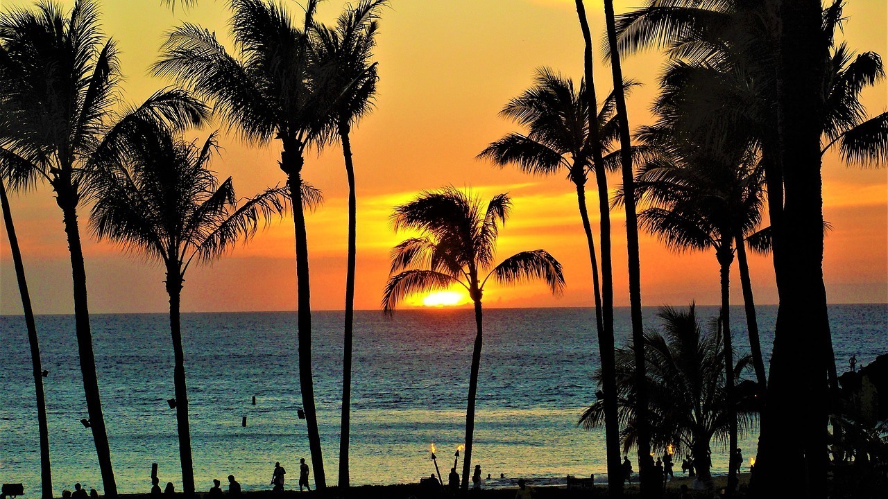 Hawaii sunset - Maui Itinerary