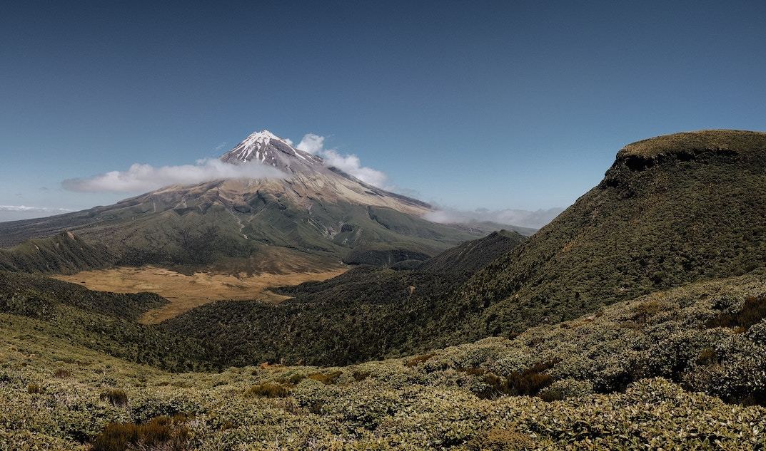 Mount Taranaki, new Zealand