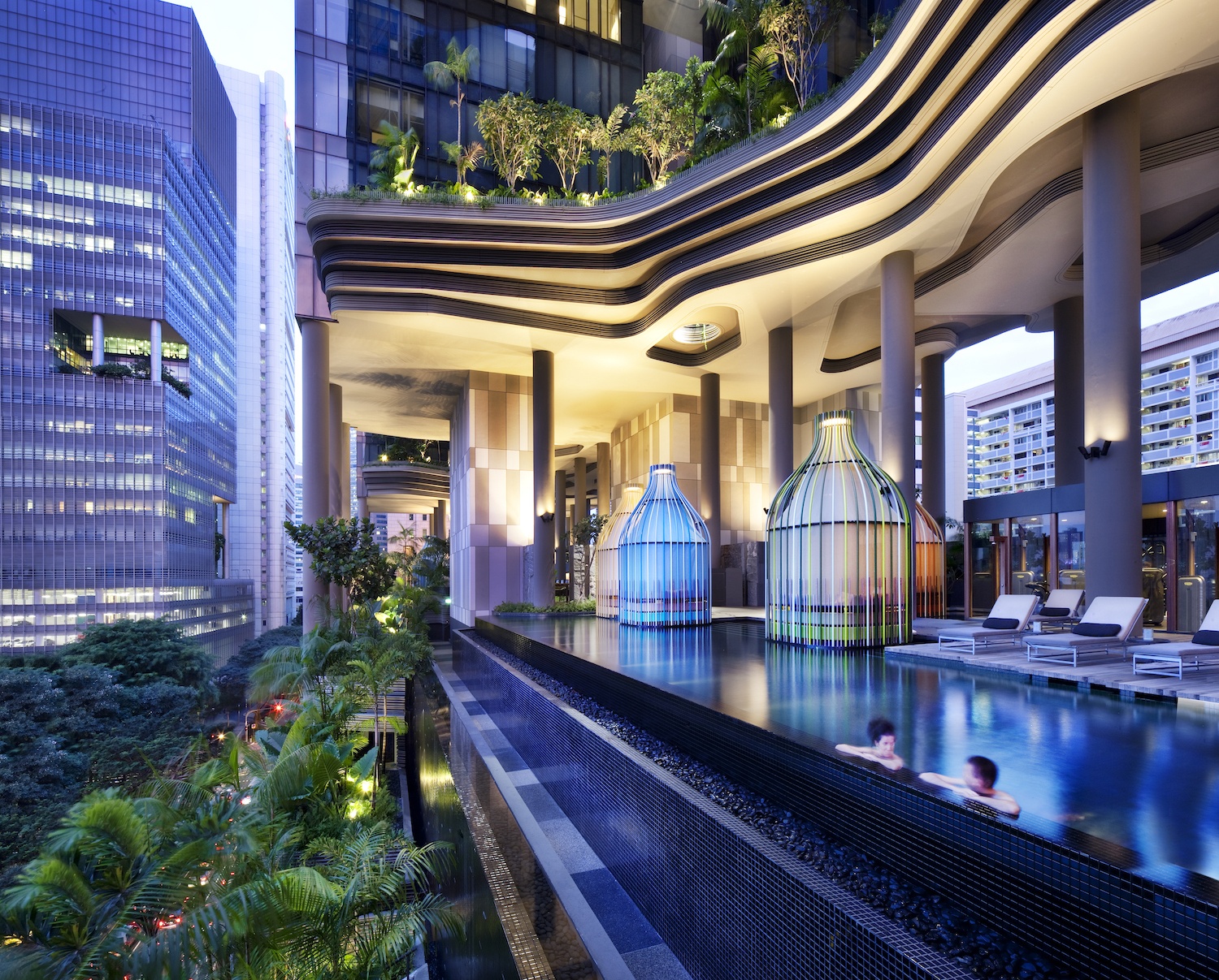 PARKROYAL on Pickering - Best Singapore Rooftop Pools